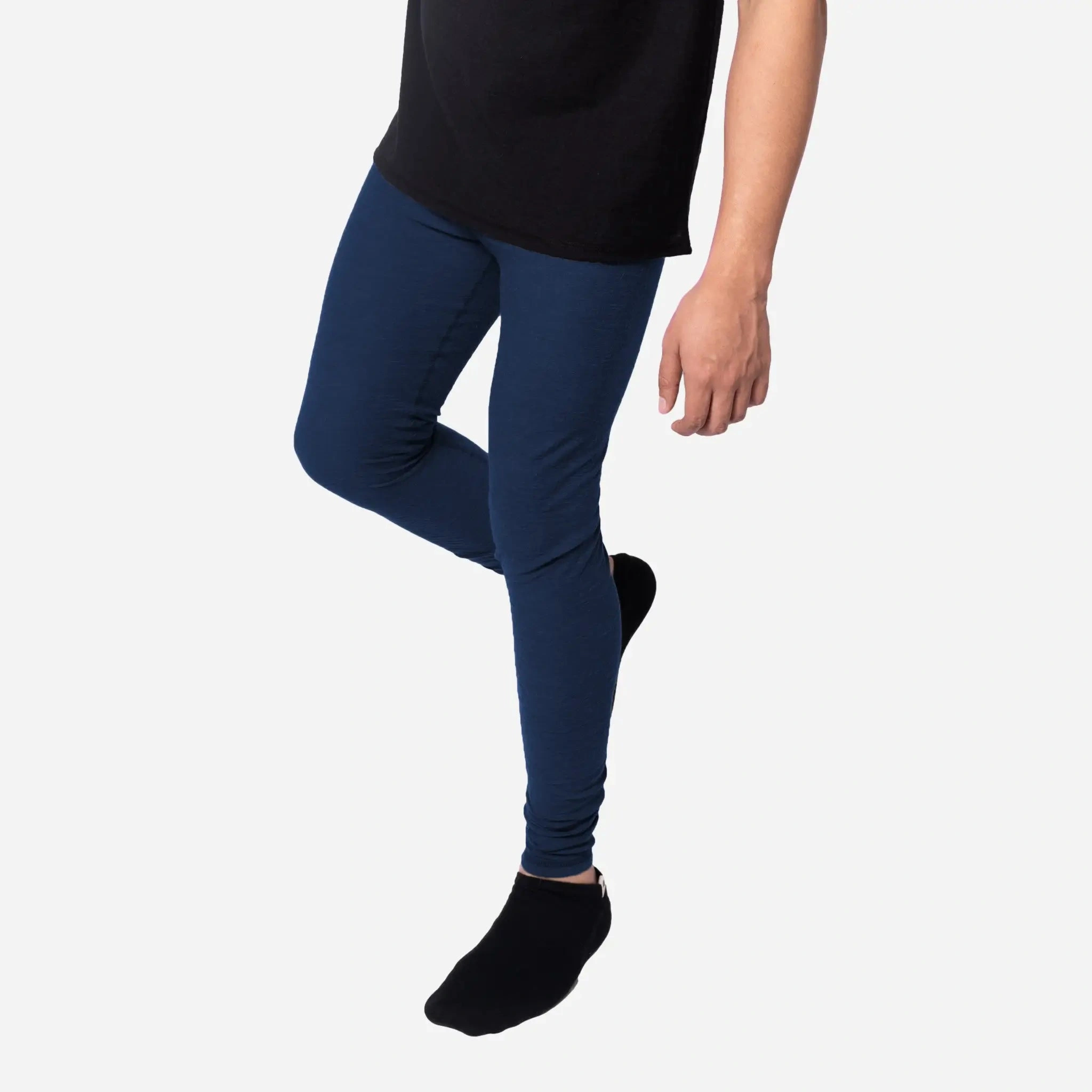 Cozy Comfort: Ultralight Alpaca Wool Leggings for Men, 160 grams of Pure Warmth.