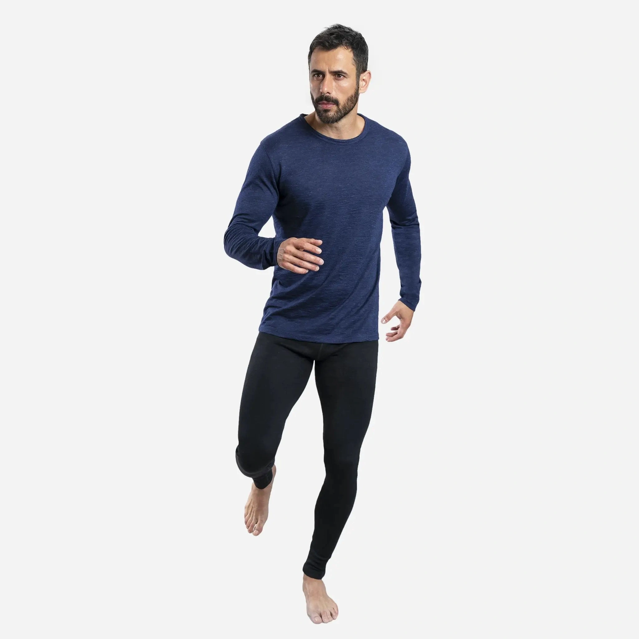 Cozy Alapca Leggings: 420 Midweight Comfort for Guys.